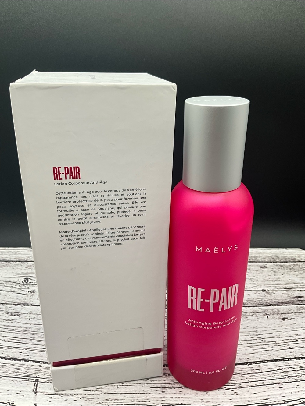 MAELYS RE PAIR anti aging body lotion new.